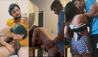 Desi Babe Giving Deep Blowjob Fuck With Boyfriend