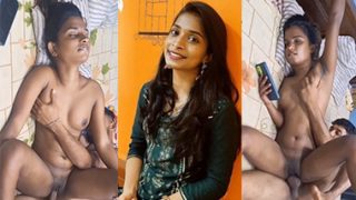 Tamil Skinny Girl Fucking Cumshot On Pussy by BF